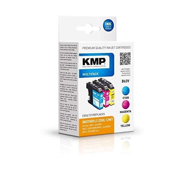 KMP know how in modern printing Ink B63V Multipack Replaces