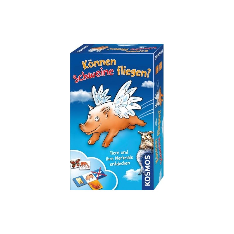 Can pigs fly? Mini: Discover animals and their features. For