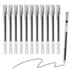 M&G Gel Pen Medium Point 0.5mm, 12 Pcs Smooth Black