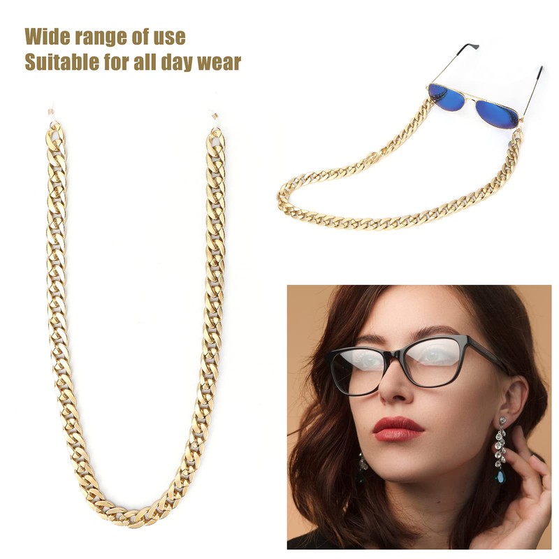 TENP Sunglasses Strap, Glasses Chain, Acrylic, Fashionable, Widely Used, Decorative