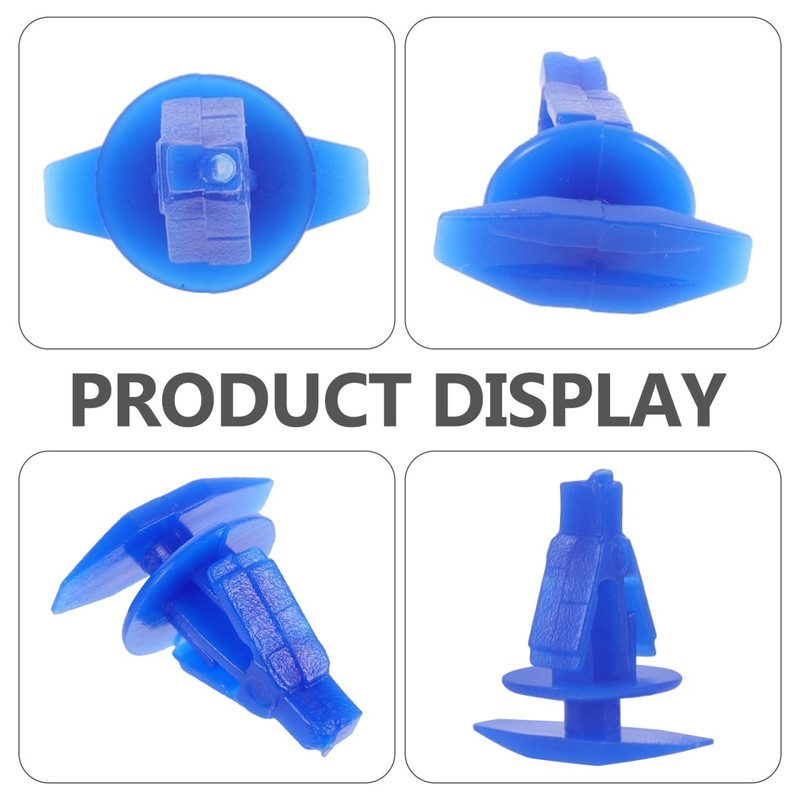 GLEAVI 100pcs Car Weatherstrip Clip Auto Fastener Auto Weather Strip