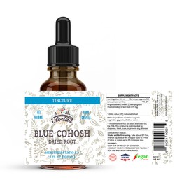 Blue Cohosh Tincture, Organic Blue Cohosh Extract (Caulophyllum Thalictroides)
