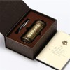 MINGZE Da Vinci Code, Cylinder Lock Box Mini Cryptex Retro
