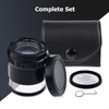 10X Illuminated Jewelers Loupe Magnifier with Interchangeable Reticle Scale, LED