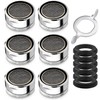 Tap Strainer Set, 6 Pieces Aerator M24 with 6 Seals