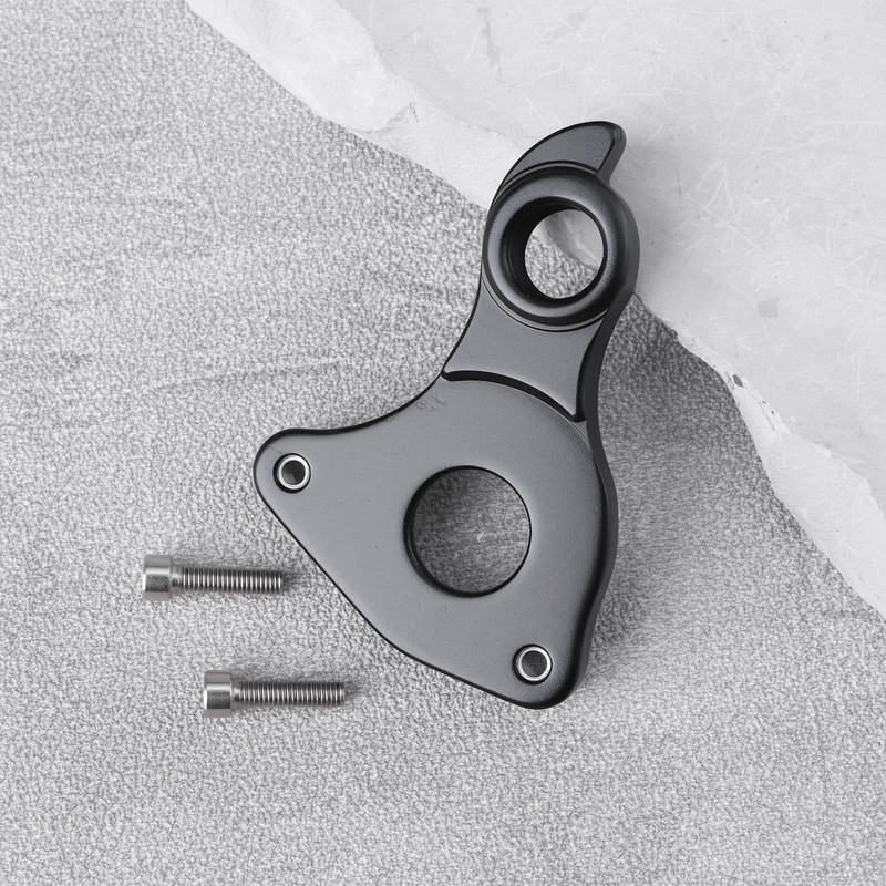 ECSiNG 1 Set Bicycle Derailleur Hanger with Screws DH-053 Compatible