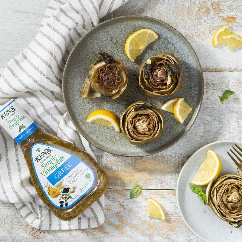 Ken’s Steakhouse Simply Vinaigrette Greek Dressing, Gluten Free with No