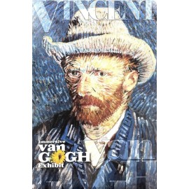 Vincent Van Gogh Immersive Exhibit 24” x 36” Poster New In Sealed Wrapper