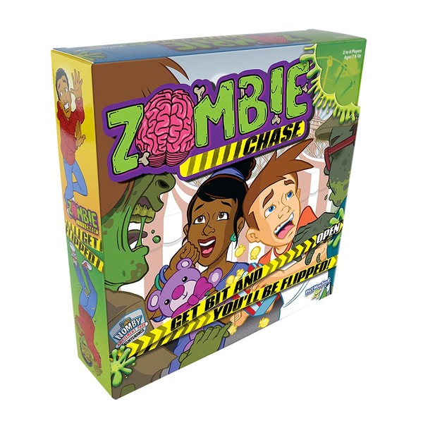 Zombie Chase — Exciting Intro Strategy Game — Win 2 Ways — Win as a Human or a Zombie — for Ages 7+
