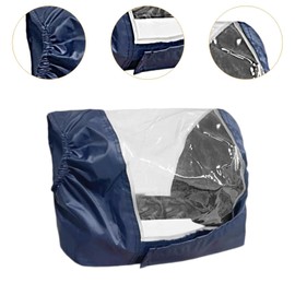 kokiya Mobility Bike Control Panel Cover, Dustproof Cover, Foldable Bike Control Panel Cover, Easily Install Bicycle Accessory, Dark Blue