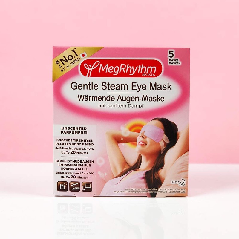 MegRhythm Warming Eye Mask - Pack of 5 - Gentle
