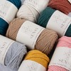 S SENSY 2 Skeins of Premium Macrame Cord 3mm 100%