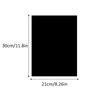 TSKDKIT 5mm Acrylic Sheet A4 Black Plastic Sheet A4 Plastic