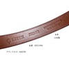 KIETH KE21456-29 Men's Business Belt, Navy, Genuine Leather, Italian Shrink