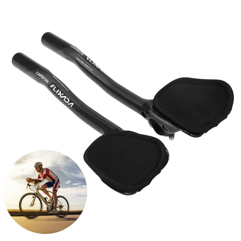 31.8mm Carbon Fiber Bicycle TT Handlebar Cycle Aero Bars Rest