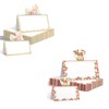 100Pcs Tea Party Theme Seating Cards Place, ，100 Seating Decorations