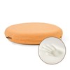 BUYUE Memory Foam Seat Cushion, Dia 13" Soft Velvet Round