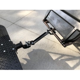 American-Made Garbage Commander UBL Single Can Ball or Bolt Mounted Garbage Hauling Hook - by Garbage Commander