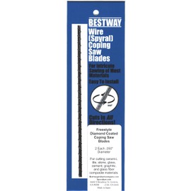 Freestyle Diamond Coated Coping Saw Blades, (2 pcs)