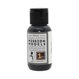 MISSION MODELS MMP-150 Pearl Deep Black Acrylic Paint 1 oz (30ml)