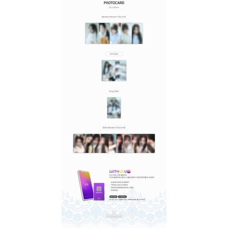 Generic RESCENE Glow Up 2nd Mini Album QR Version with