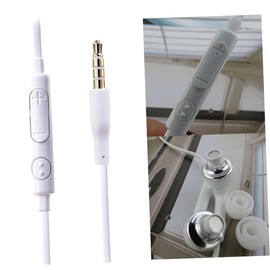 KOMBIUDA Stereo in Ear Earphones with Microphone Wired HiFi Headphones Sweatproof Design for Sports Ergonomic Fit Compatibility Sound Quality