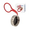 tecuro Nickel-Plated Brass Cap 3/4 Inch with Full Seal for