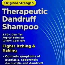 EQUATE NEW Equate Dandruff Compared to Neutrogena T/Gel Therapeutic Shampoo Original