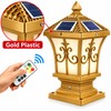 3-Color Adjustable Waterproof Solar Lamp with Remote – Outdoor Garden,