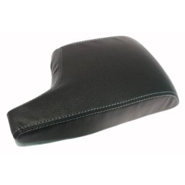 Kar Designers Real Leather w/Gray Stitch Center Console Armrest Cover Fits 14-16 Mazda 3