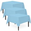 SOL 3pk Blue Table Cloths Party | 121 x 121cm