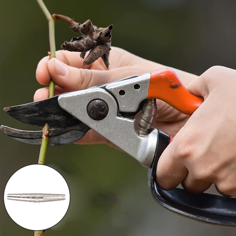 Pack of 6 Spring for Secateurs, 6 cm Spiral Garden