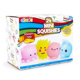 abeec Mini Squishes - Party Bag Fillers for Kids - Squeeze Toys - Squishy Fidget Toys - Stress Toys For Kids – Contains Pandas, Pigs, Ducks, Elephants & Much More!