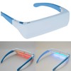 2-in-1 Red & Blue Light Therapy Glasses for Eye Comfort