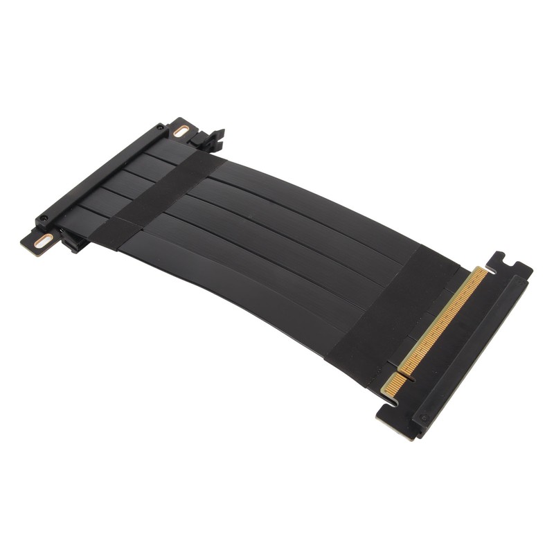 PCIE 4.0 X16 Riser Cable High Speed Flexible Double Sided