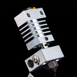 BZ 3D Ender 3 All Metal Hotend Upgrade Precision Kit,MK8 Hardened Steel Nozzle 0.4mm,Titanium Alloy Heatbreak for Ender 3/V2/Pro/Max/Ender 5 /Pro/CR10/Mini/CR-10S/CR-10 S4/S5