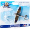 Corgi CS90650 Diecast Model Flying Aces Supermarine Spitfire ,Green &