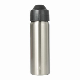 EcoCocoon Stainless Steel Water Bottle 600ml, Silver