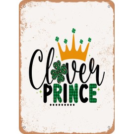 7 x 10 METAL SIGN - lover Prince - Vintage Rusty Look