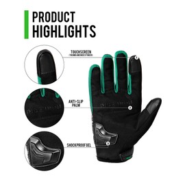 BORLENI Men's Motorcycle Gloves