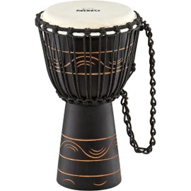 Meinl NINO African Style Rope Tuned Djembe 8” Small Moon Rhythm Series
