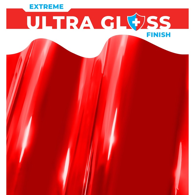 ColorFusion PPF by VViViD, Gloss Ultra Red Dry Apply PPF