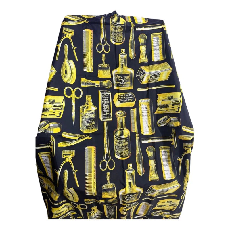 Betty Dain Capa Vintage Estampada Dorada Diseño Increible