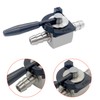 ANPTGHT 1/4" Fuel Shut Off Valve with 2 Clamps＆1/4” Fuel