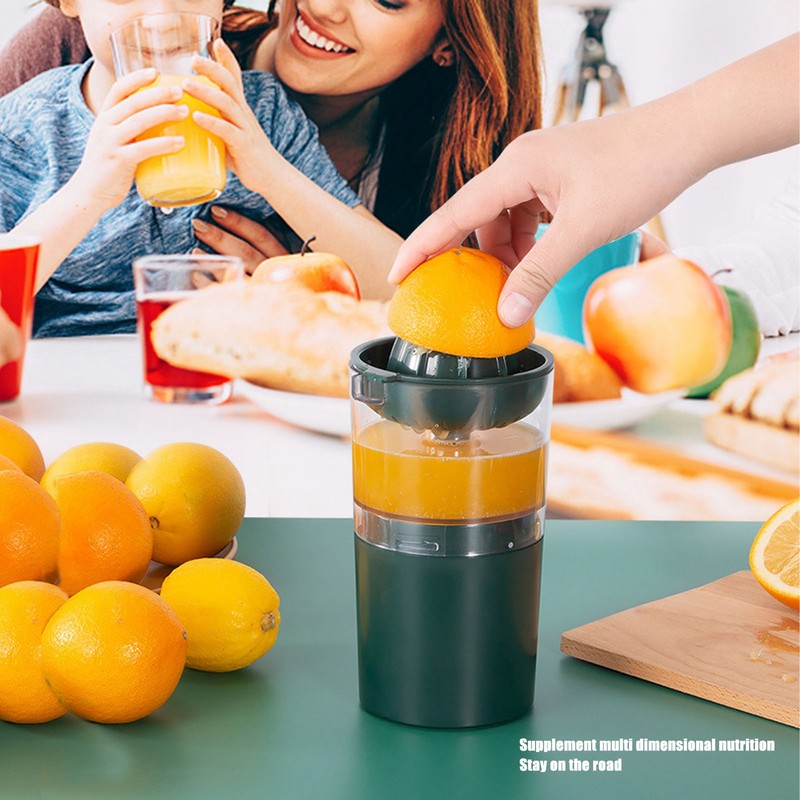 Mini Juicer Green Household Press Juicing Machine Extra 30% Juice