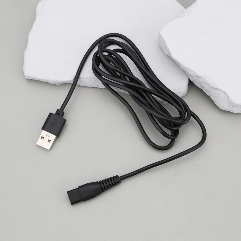 OTOTEC 5V USB Hair Clipper Charger Power Cord 150cm Compatible