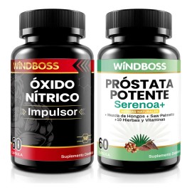 Windboss Pack Hombre Próstata Y Aminoácidos 120 Cápsulas