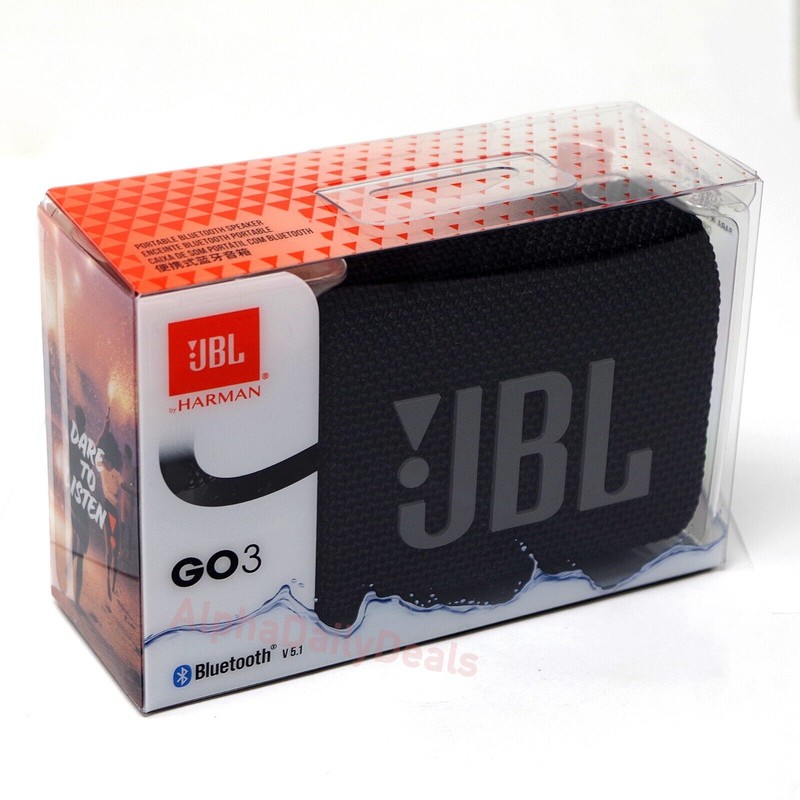 JBL NEW JBL GO 3 Portable Wireless Bluetooth Waterproof Pocket