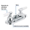 Foset Basic M-048I, Mezcladora para lavabo, manerales cono, Basic