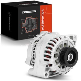A-Premium Alternator Compatible with Ford Taurus 2002 2007 V6 3.0L & Mercury Sable 2003 V6 3.0L, 12V 105Amp Clockwise 6-Groove Pulley, Replace# 3F1T-10300-AA, 4F1T-10300-AA